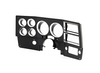 1984-87 Chevrolet / GMC Truck Dash Bezel, Black with Chrome Details, without A/C.