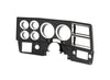 1984-87 Chevrolet / GMC Truck Dash Bezel, Black with Chrome Details, with A/C.  Each.