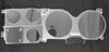 1973-87 Chevrolet / GMC Truck Instrument Cluster Lens, w/ Gauges, No Clock