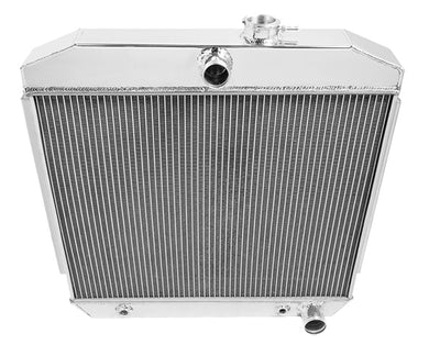 1942-52 Ford Truck Aluminum Radiator, 3 Row