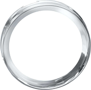 1954-55.1 Chevy Truck Instrument Cluster Bezel, Chrome