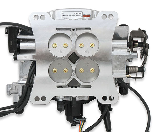 Holley Sniper 2 550-510K EFI Fuel Injection Master Kit - Shinny Finish