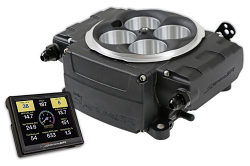 Holley Sniper 2 550-511 EFI 4 Barrel Fuel Injection Conversion - Black Finish