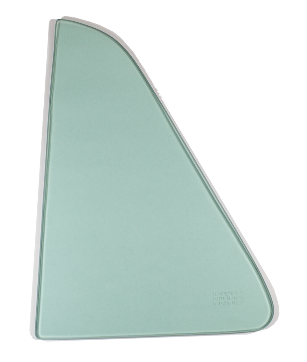 1951-55.1 Chevy & GMC Replacement Vent Window Glass, Green Tint