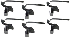 1967-68 Chevy & GMC Tail Light Bezel Retainer Kit, Fleetside