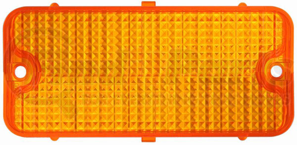 1967-68 Chevy Parking Light Lens, Amber