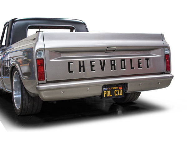 Tailgate Decals, 1967-72 Chevy C10 Fleetside