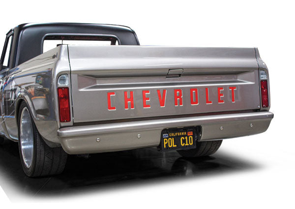Tailgate Decals, 1967-72 Chevy C10 Fleetside