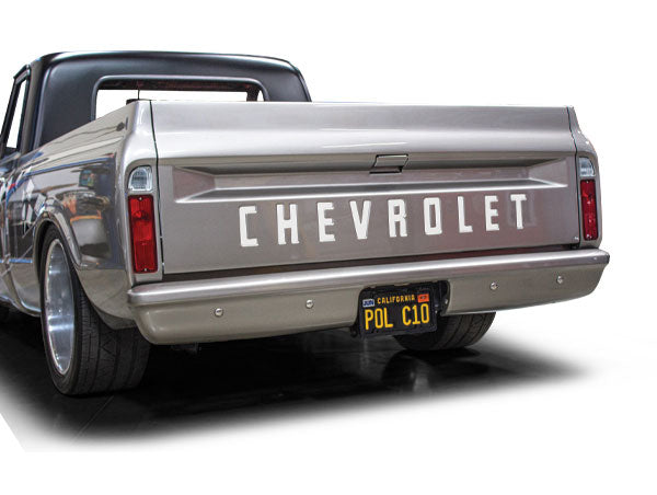 Tailgate Decals, 1967-72 Chevy C10 Fleetside