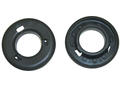 1967-72 Chevy / GMC Truck Interior Door Handle & Window Crank Escutcheon, Thick OE Plastic Style