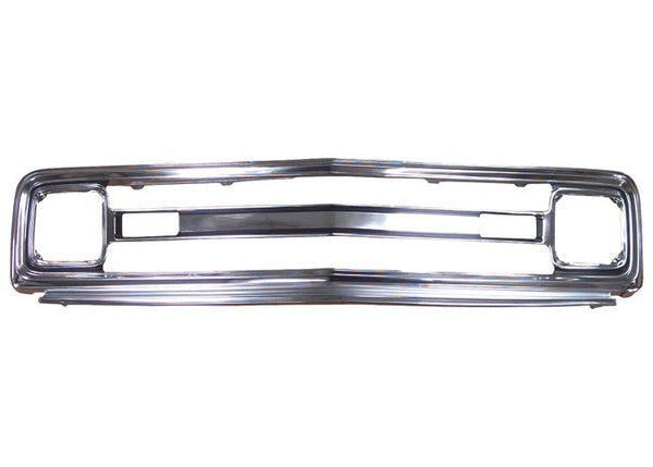 1969-70 Chevy Truck Chrome Outer Grille Shell, Reproduction, Plain