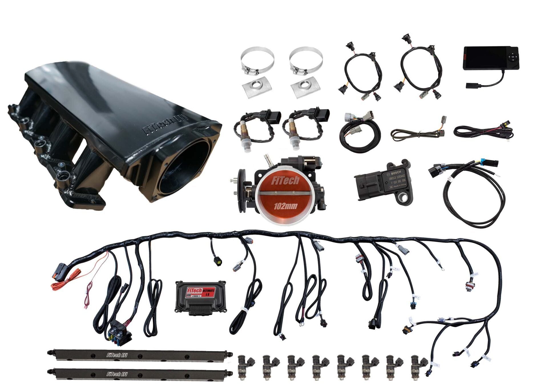 Ultimate LS 750 HP EFI System With Short LS3 Port Intake & Transmission Control