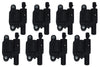 FiTech Go Spark Coil Packs w/ LED Lights (8 pcs)