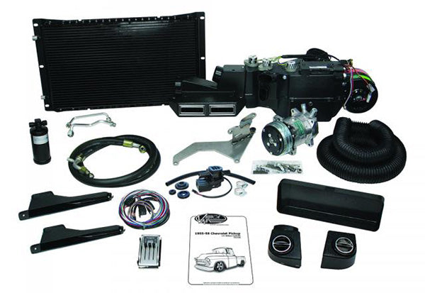 1955-57 Chevy Truck SureFit Complete A/C and Heat Kit with Deluxe Controls