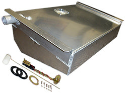 1962-67 Chevy Nova Aluminum Fuel Tank Combo Kit, 16 Gallons