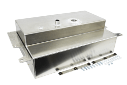 1953-56 Ford F-100 Aluminum Fuel Gas Tank, 19 Gallon with Chrome Gas Cap