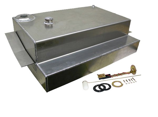 1973-87 Chevy, GMC  Aluminum Fuel Gas Tank Combo Kit, 19 Gallon with Chrome Cap