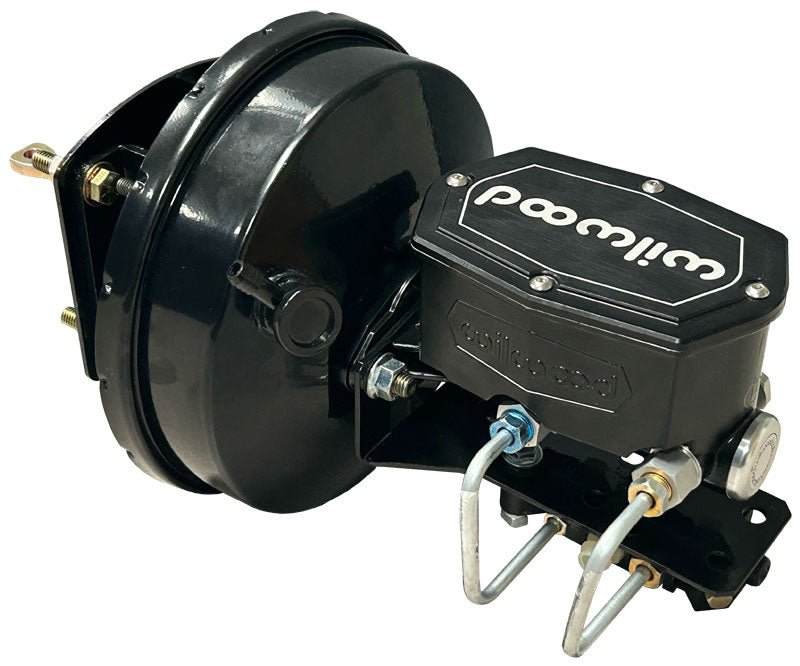 1963-68 Cadillac Black Out Series Power Brake Booster with Wilwood