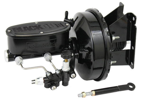1973-87 Chevy C10 Truck Black Out Series Power Brake Booster Wilwood Master