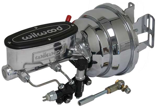 1967-69 Chevy Camaro Wilwood Power Brake Booster Kit, Chrome - Performance Online