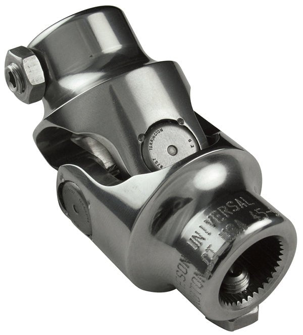 Borgeson 016262 Steel Steering U-Joint – 5/8" Smooth X 5/8" Smooth Bore