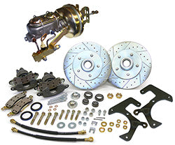 1957-64 Ford F-100 Truck Power Disc Brake Conversion Kit, 5 x 5.5" Bolt Pattern