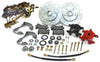 1955-57 Chevy Belair, Impala Front Power Disc Brake Conversion Kit, D154 GM Caliper, 8
