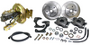 1967-70 Chevy, GMC Truck Power Disc Brake Conversion, OEM Drum Spindles, 5 Lug,