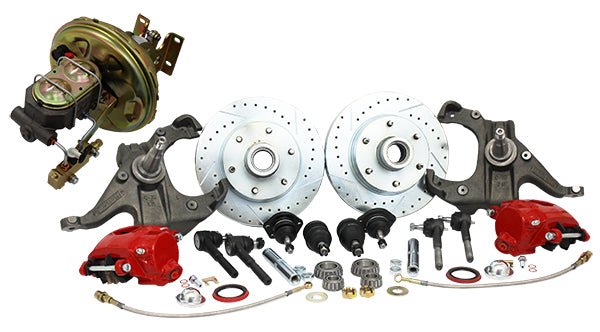 1967-70 Chevy, GMC C10 Truck Power Disc Brake Conversion, 6 Lug Deluxe