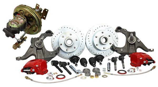 Power Disc Brake Conversion, 1967-70 Chevy, GMC C10 Truck, 6 Lug Deluxe