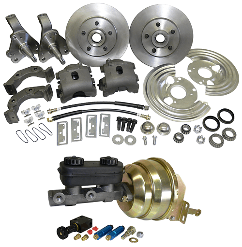 Mopar Disc Brake Conversion Kit, Fits 1962-74 Plymouth and Dodge Cars - Performance Online