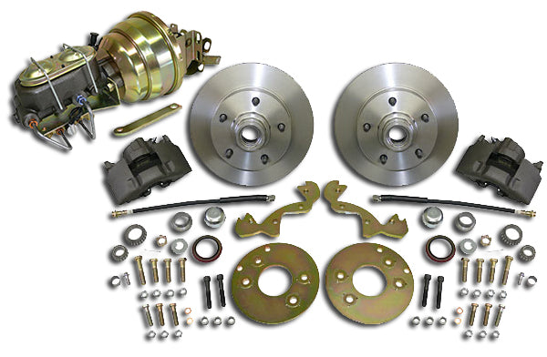 1952-53 Ford Car, Front Power Disc Brake Conversion Kit