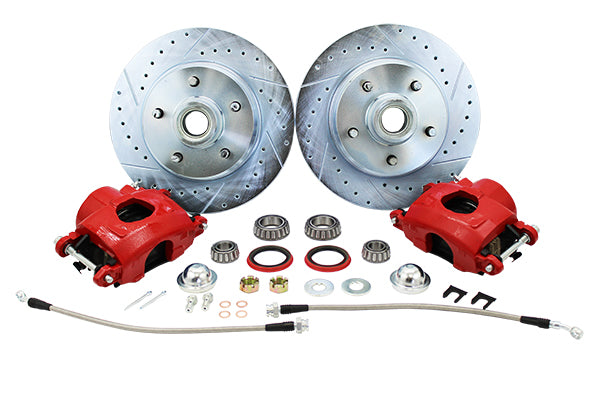 1960-72 Chevy C10, GMC C15 Truck Disc Brake Wheel Component Kit, 5-Lug