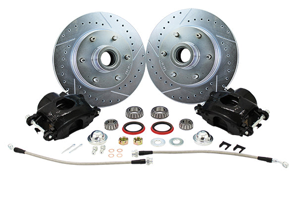 1960-70 Chevy C10, GMC C15 Truck Disc Brake Wheel Component Kit, 6 Lug