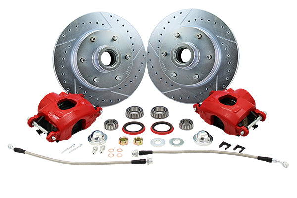 1960-70 Chevy C10, GMC C15 Truck Disc Brake Wheel Component Kit, 6 Lug