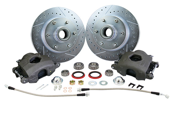 1960-70 Chevy C10, GMC C15 Truck Disc Brake Wheel Component Kit, 6 Lug