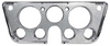 1969-72 Chevy / GMC Truck Instrument Cluster Bezel, All Chrome