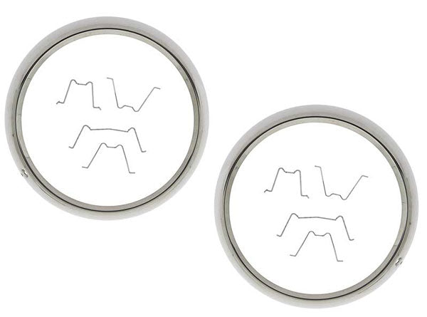 1947-55 Chevy and GMC Truck Headlight Bezel Set