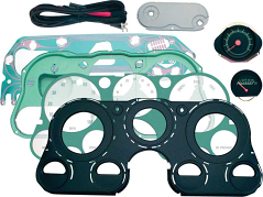 1967-72 Chevy / GMC Truck Tachometer and Vacuum Gauge Conversion