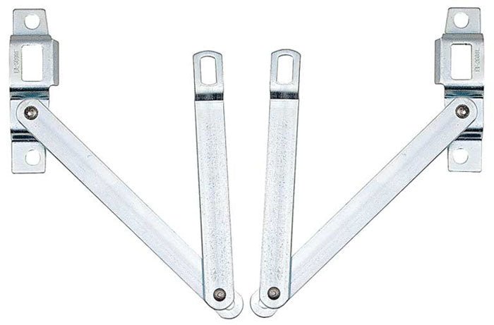 Tailgate Hinges, 1967-72 Chevy and GMC Fleetside, Pair