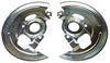 62-74 Chevy 2-Nova, 64-72 GM A Body, 67-69 Chevy Camaro-Pontiac Firebird, Disc Brakes Dust Shields, Set