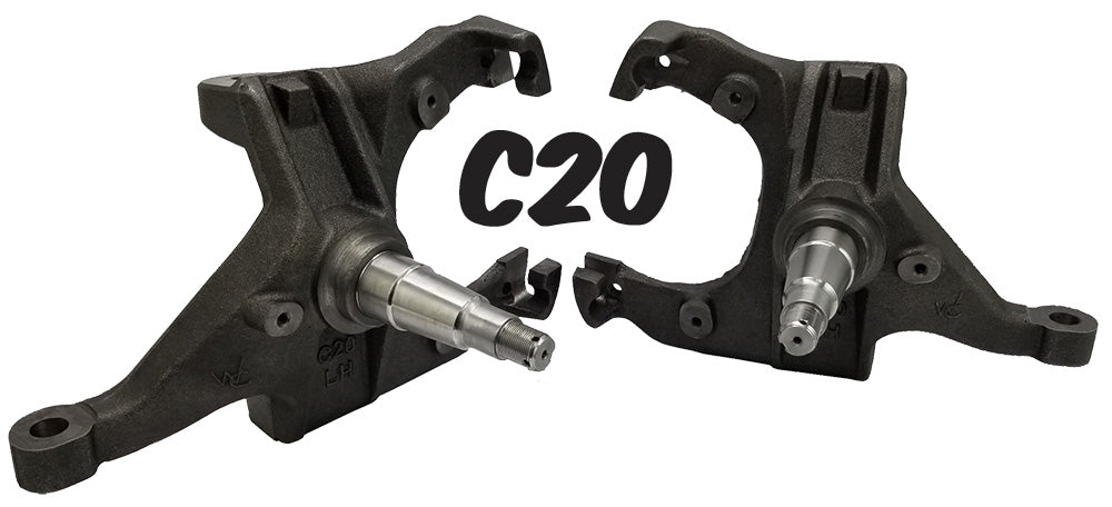 1971-87 Chevy, GMC C20 Truck 2.5" Drop Spindle