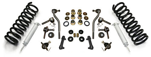 1962-67 Chevy Nova Front Suspension Rebuild Kit, Super Deluxe PolyUrethane