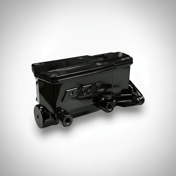 Black aluminum High Performance POL mastercylinder
