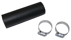 Fuel Filler Hose, Rubber, 2.0" Diameter, Per Foot, Includes Clamps