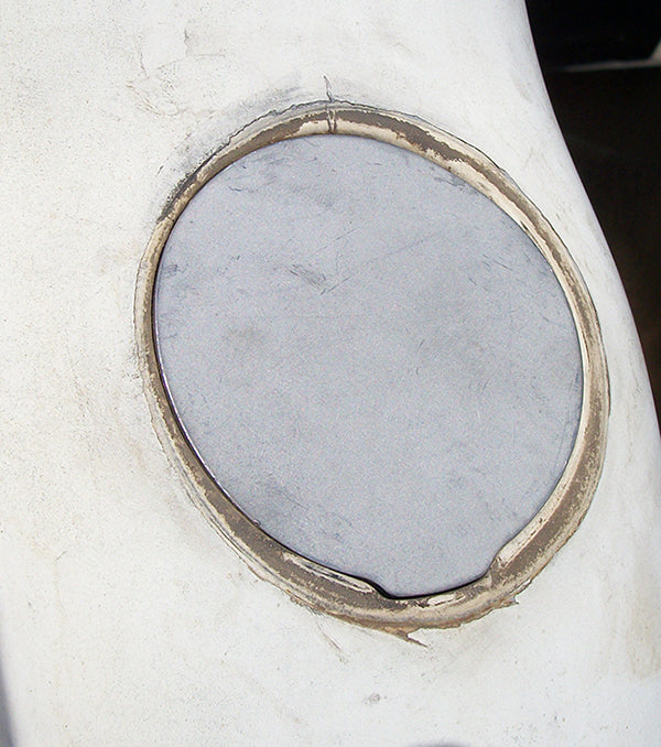 Fuel Neck Filler Panel, 1960-66 Chevy & GMC Pick Up