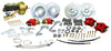 1955-57 Chevy Belair Power Disc Brake Conversion Kit, Front and Rear, Stock Spindle