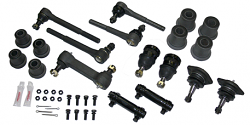 1973-87 Chevy C10 Truck Front Suspension Rebuild kit, PolyUrethane Bushings