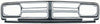 1971-72 GMC Truck Grill, Chrome w/ Black Details
