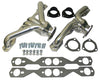 1955-57 Chevy Belair Headers, Ceramic Coated Shorty Type